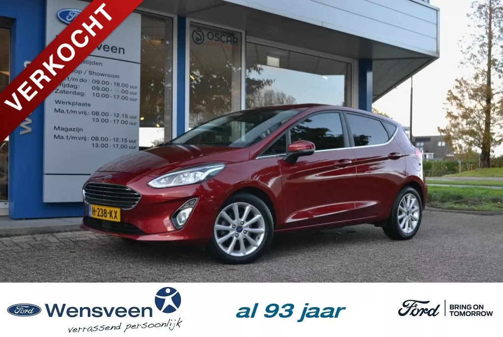 Ford Fiesta 1.0T 100pk ECOBOOST Titanium | B&O, adaptive cc, etc.