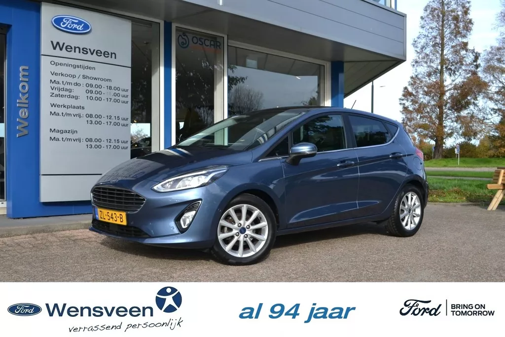 Ford Fiesta 1.0T 100pk ECOBOOST Titanium | panoramadak, winterpack, etc.