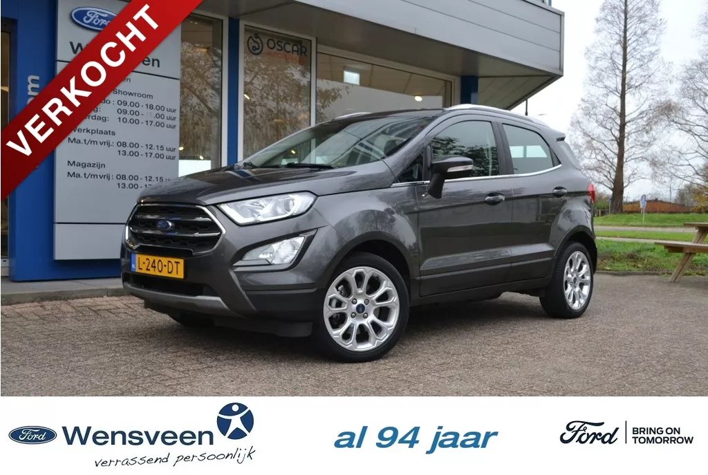 Ford Ecosport 1.0T 125pk ECOBOOST Titanium | trekhaak, winterpack