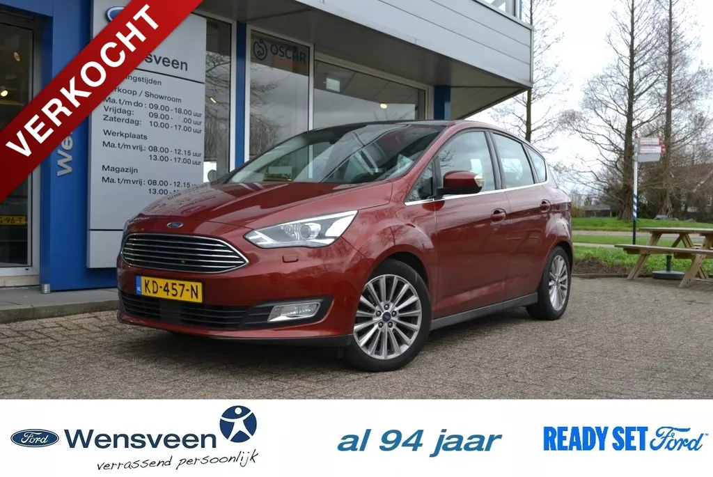 Ford C-Max 1.0T 125pk ECOBOOST Titanium | xenon, pano, winter pack