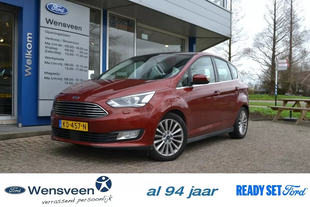 Ford C-Max 1.0T 125pk ECOBOOST Titanium | xenon, pano, winter pack