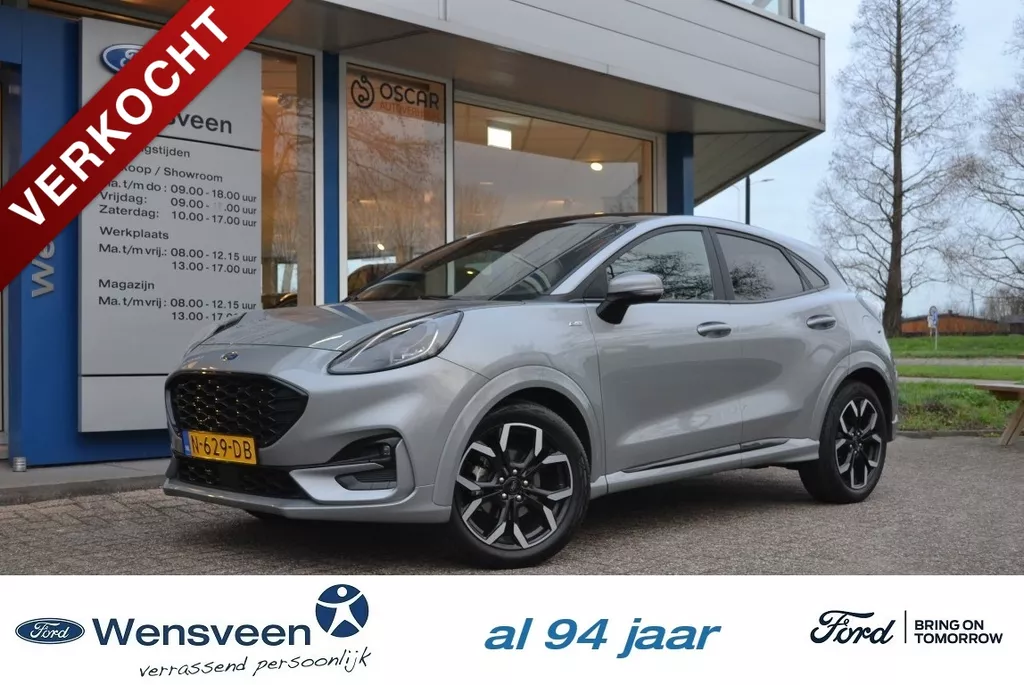 Ford Puma 1.0T 155pk ECOBOOST Hybrid ST-Line X | pano, afn. trekh..