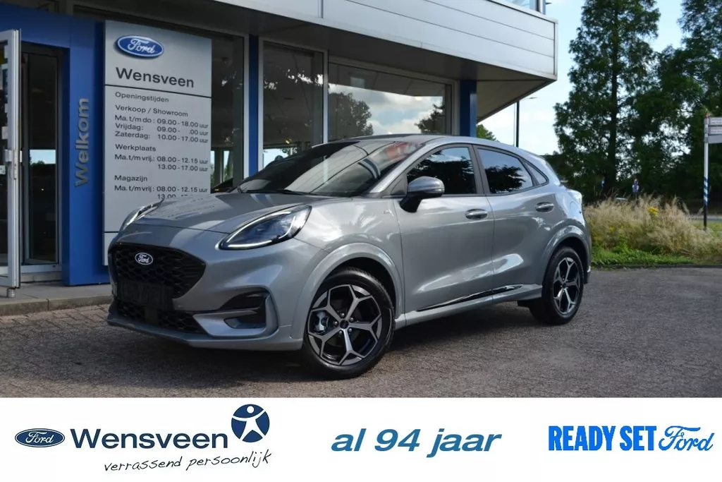 Ford Puma 1.0T 125pk ECOBOOST Hybrid ST-Line | VOORRAAD NIEUW, winter pack, all weather
