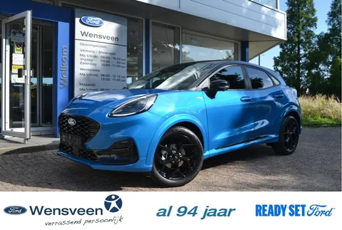 Ford Puma 1.0T 125pk ECOBOOST Hybrid ST-Line AUT | VOORRAAD NIEUW, black pack, winter pack