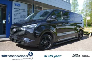 Ford Transit Custom Black Platinum Dubbel Cabine 2.5 PHEV 233pk L2H1 VOORRAAD NIEUW