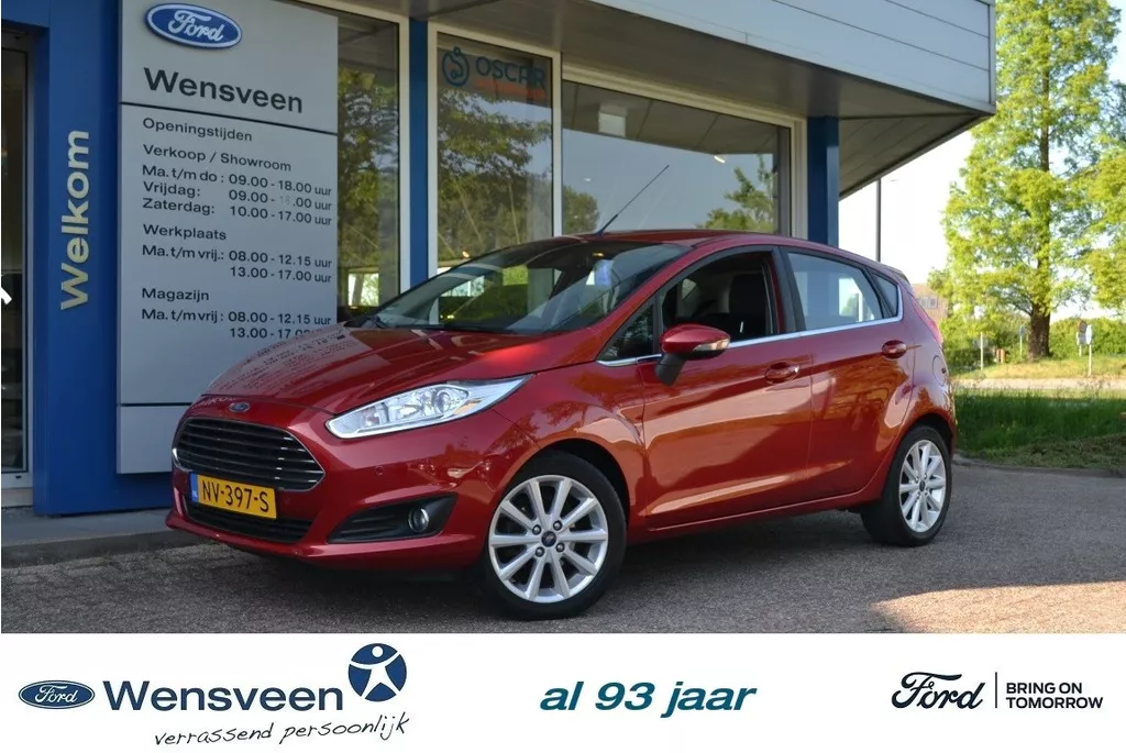Ford Fiesta 1.0T ECOBOOST 100pk Titanium | trekhaak
