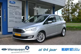Ford C-Max 1.0T 125pk ECOBOOST Titanium | trekhaak, 100% onderhouden, navigatie