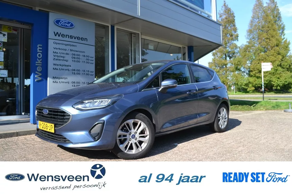 Ford Fiesta 1.0T 125pk  ECOBOOST Hybrid Titanium X | winter pack, camera, navigatie