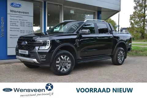 Ford Ranger Double Cab 2.3 PHEV 279pk Aut. Wildtrak | VOORRAAD NIEUW, trekhaak, roller top